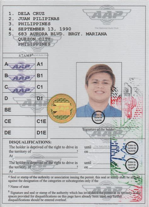 aap international license philippines|How To Get An International Driving Permit In The .